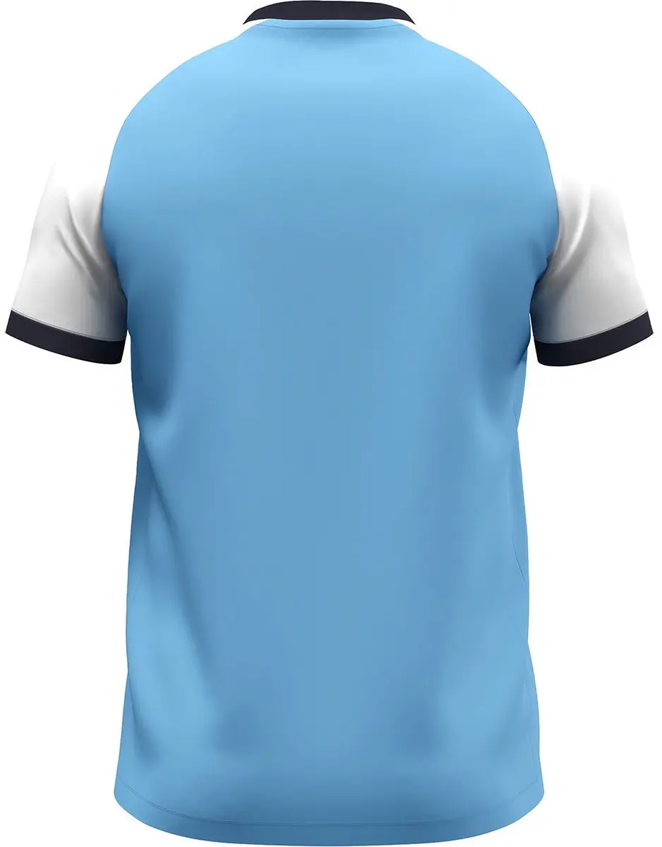 JAKO Dynamic T-Shirt Kinderen 128 - Hemelsblauw/Wit/Blauw
