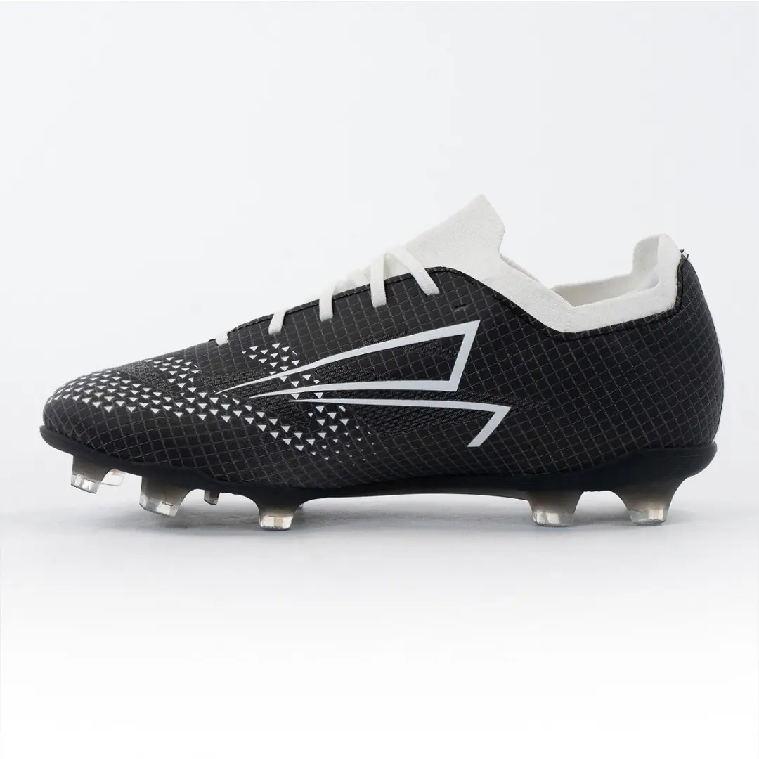 Jako RS89 Elite Voetbalschoenen FG - Maat 46 - Zwart/Wit
