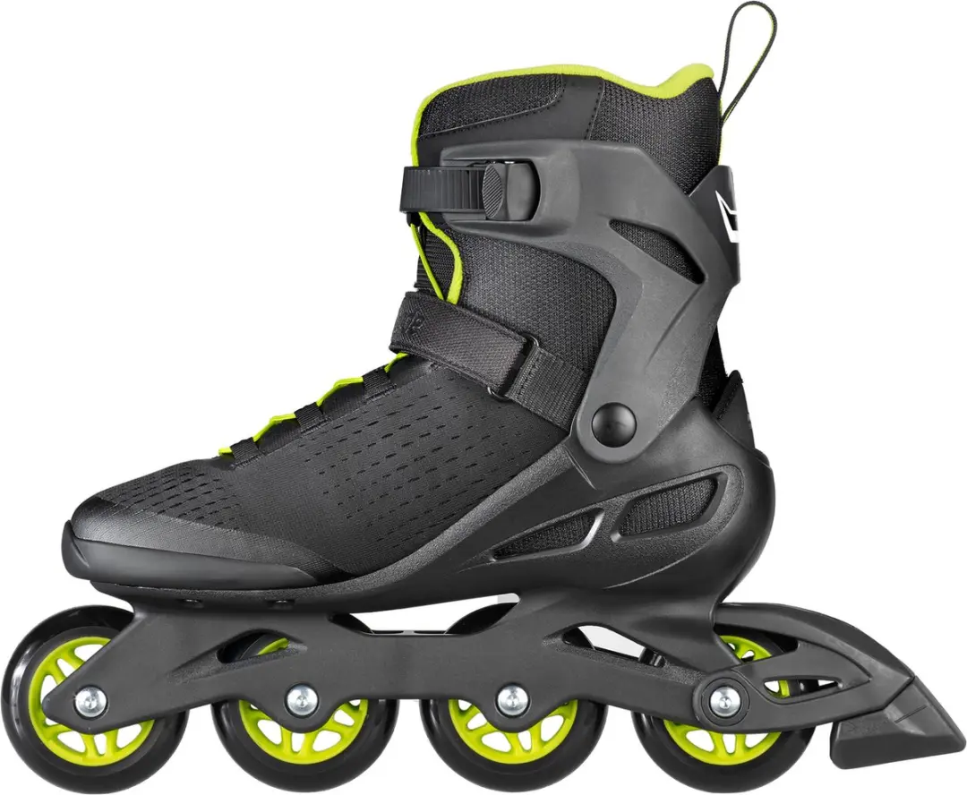 Rollerblade Zetrablade Elite 80 Inlineskates - 80mm - Heren - Zwart/Limegroen - afbeelding 4 van 6