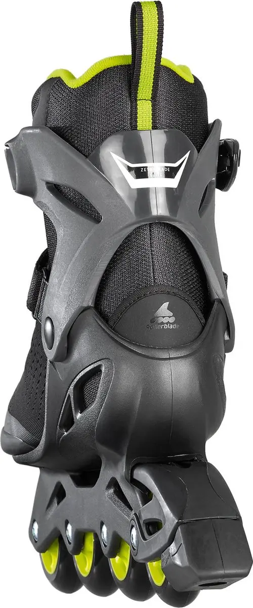 Rollerblade Zetrablade Elite 80 Inlineskates - 80mm - Heren - Zwart/Limegroen - afbeelding 6 van 6