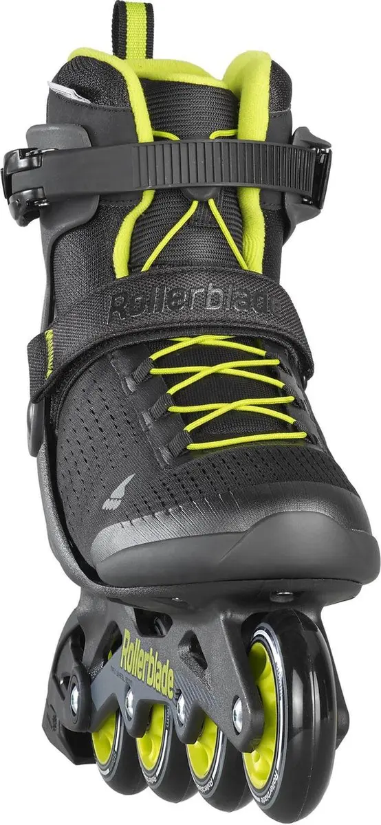 Rollerblade Zetrablade Elite 80 Inlineskates - 80mm - Heren - Zwart/Limegroen - afbeelding 5 van 6