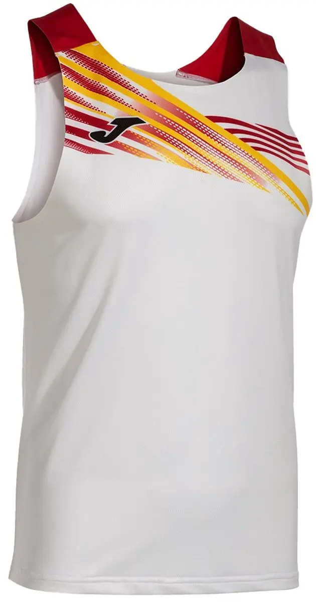Joma Elite X Mouwloos T-shirt Wit S Man