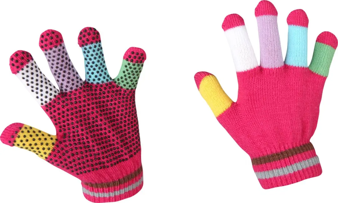 Red Horse Ruiterhandschoenen Magic Multi Junior Roze