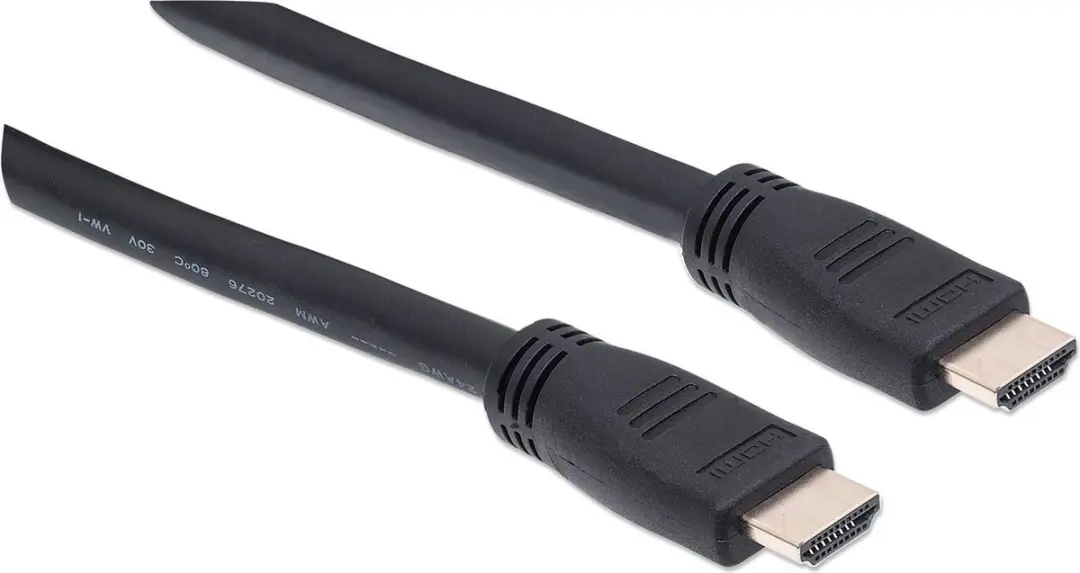 Manhattan 353977 HDMI-kabel 10m - 4K UHD - Zwart