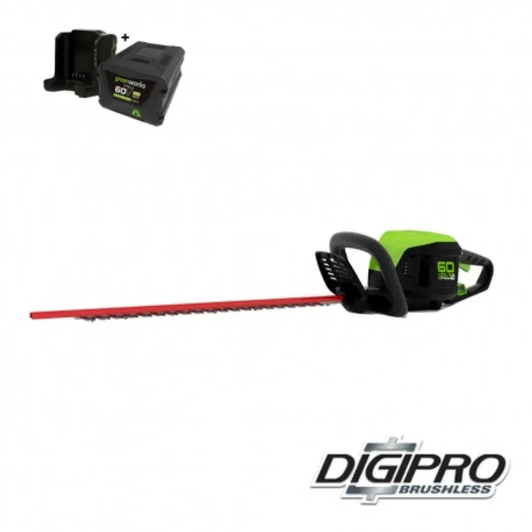 GREENWORKS 60V 4.0Ah accu heggenschaar DigiPro