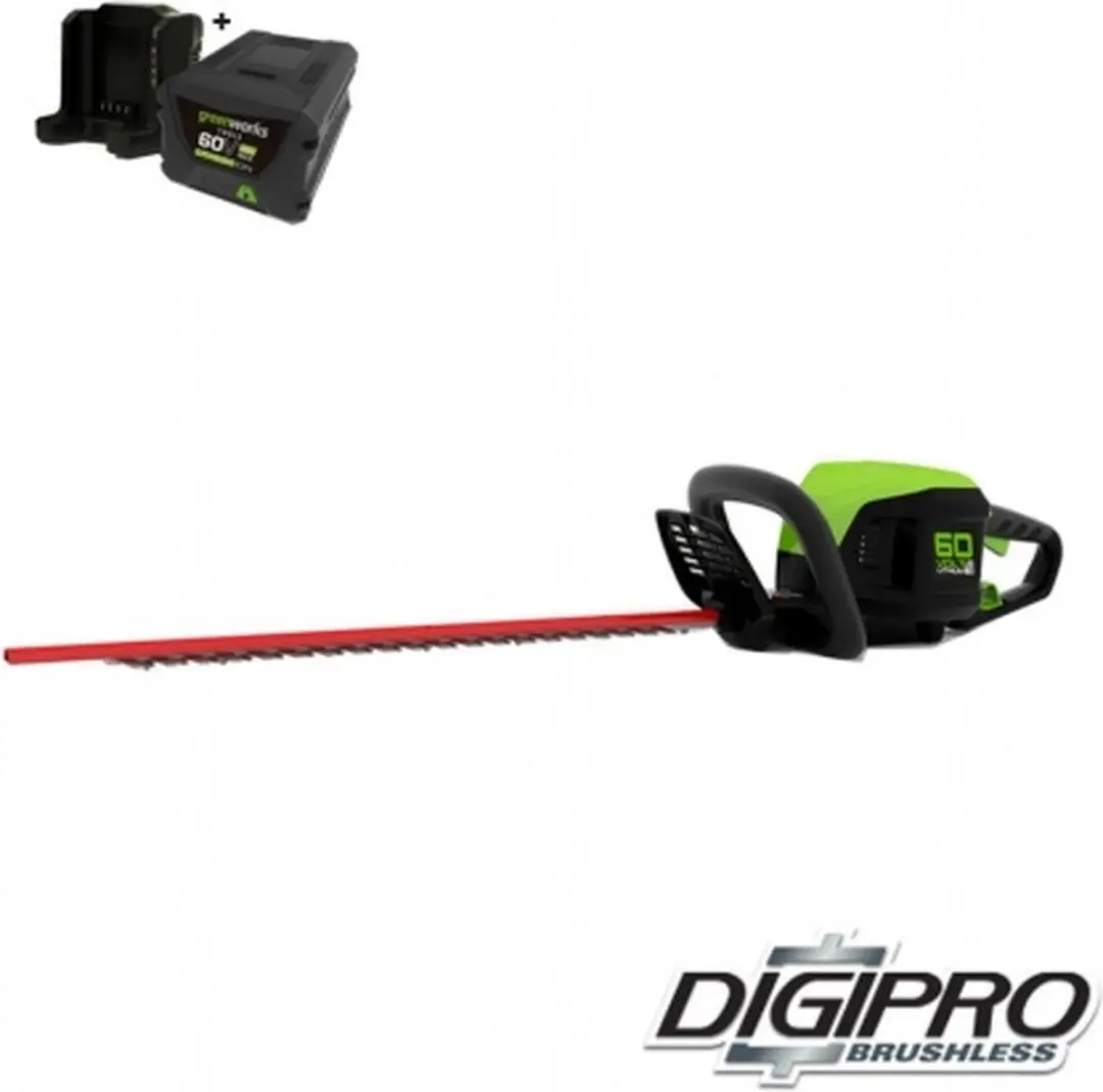 GREENWORKS 60V 2.0Ah accu heggenschaar DigiPro