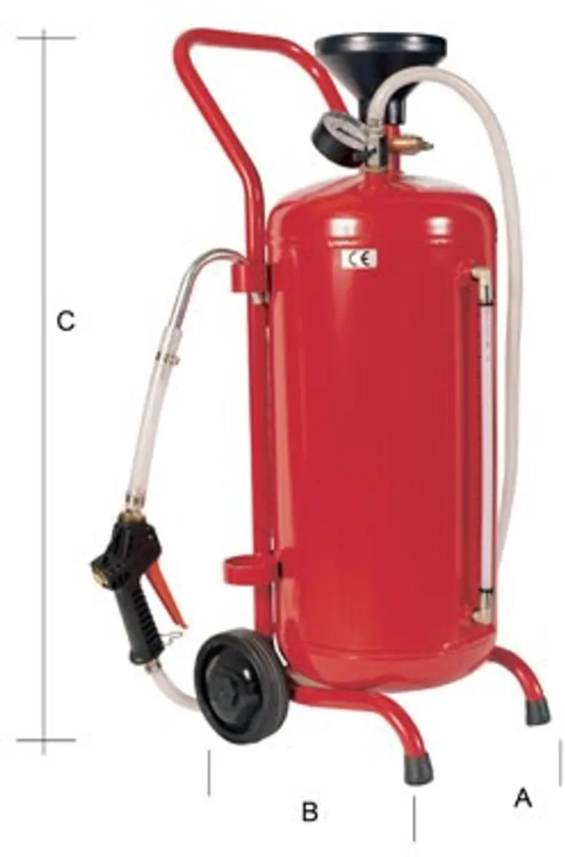 RODAC RQN8010 Olieafgifte Unit Pneumatisch - 24 Liter