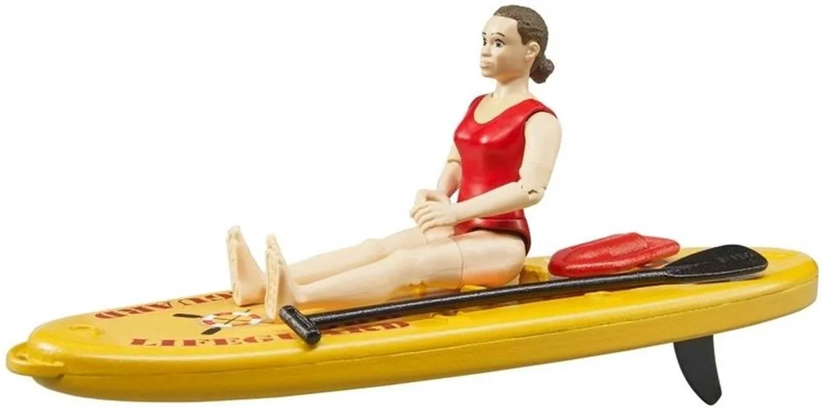 Bruder bworld Lifeguard Stand Up Paddle Board - Multicolor