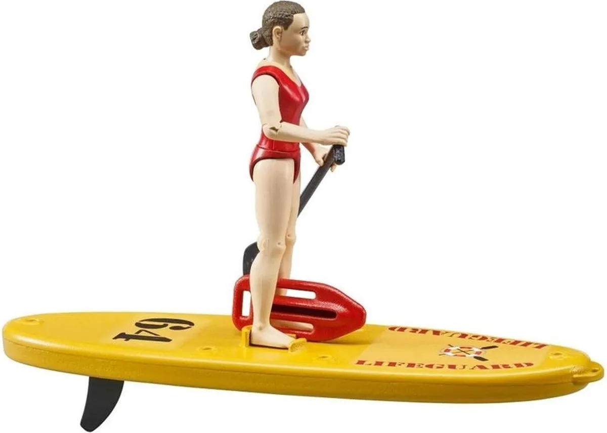 Bruder bworld Lifeguard Stand Up Paddle Board - Multicolor