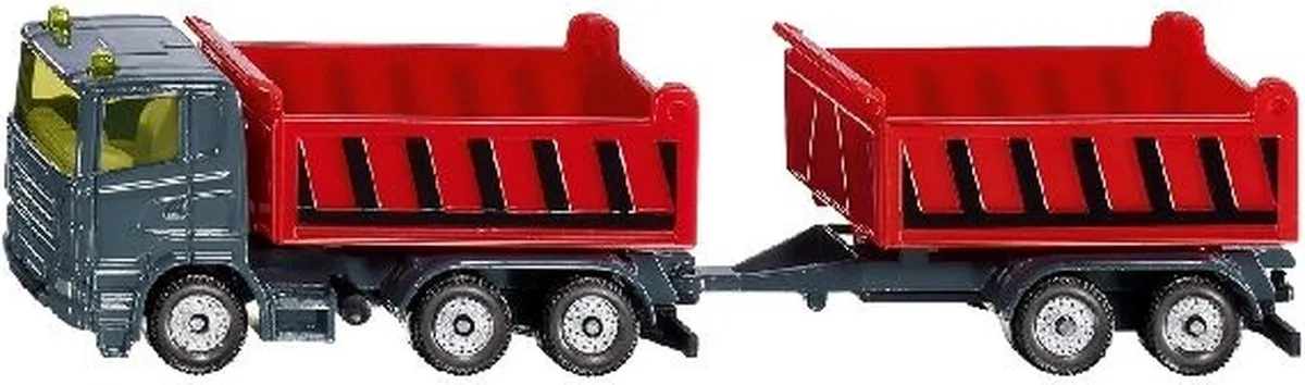 SIKU Kiepwagen Met Aanhanger 1685