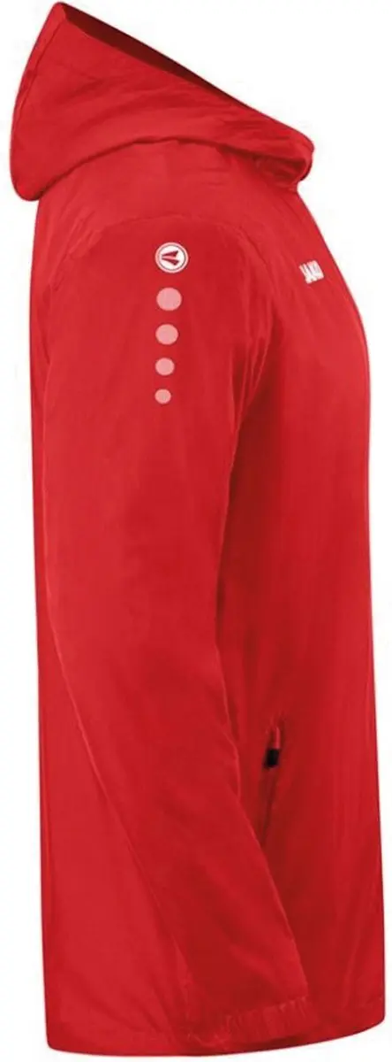 Jako Team 2.0 Regenjas Junior - Maat 128 - Rood