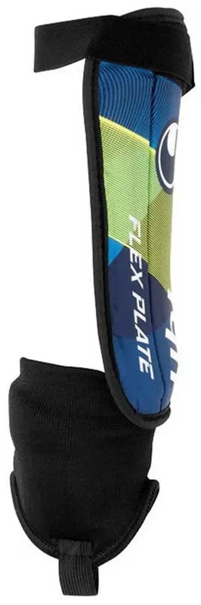 Uhlsport Flex Plate Scheenbeschermers XS - Navy/Ice Grey/Fluo Yellow
