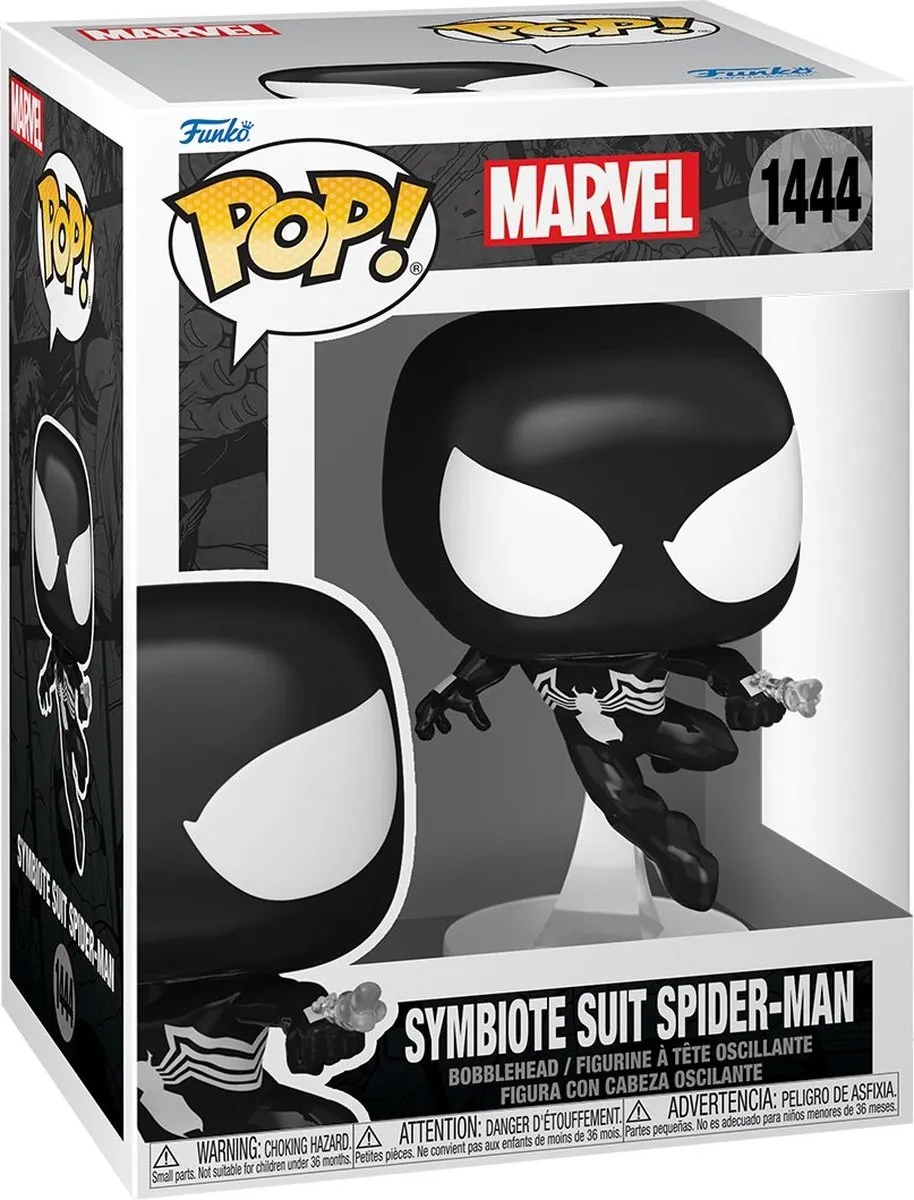 Funko Pop Marvel Symbiote Suit Spider-Man #1444 - Multi