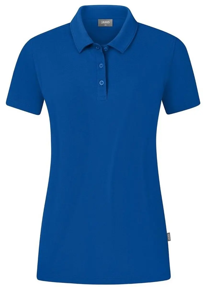 JAKO Organic Polo Stretch Dames - Royal - Maat 34 - afbeelding 6 van 6