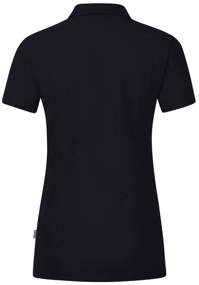 JAKO Organic Polo Stretch Dames - Zwart M36