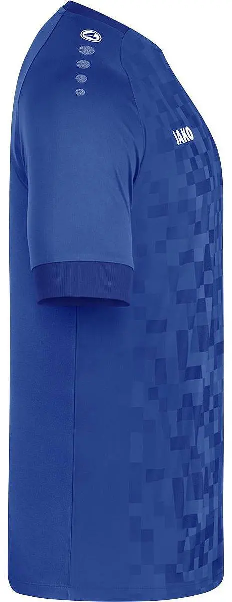 JAKO Pixel Shirt Korte Mouw Kinderen 164 - Royal