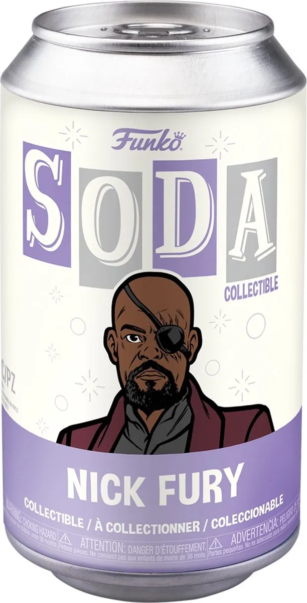 Funko Vinyl Soda The Marvels Nick Fury 68772 - Verzamelbaar Figuur - Veelkleurig