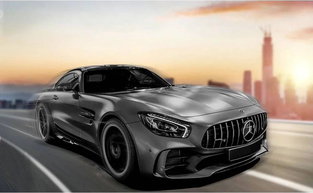 Revell 23152 Build n R Mercedes-AMG GT R Modelbouwpakket - 1:48 - Grijs