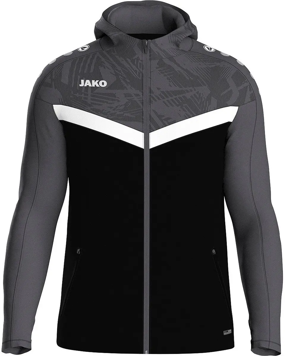Jako Iconic Jas Met Kap Heren