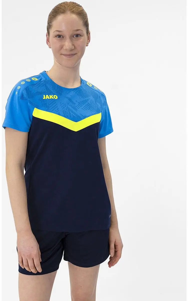 JAKO Iconic T-Shirt Dames 36 - Marine