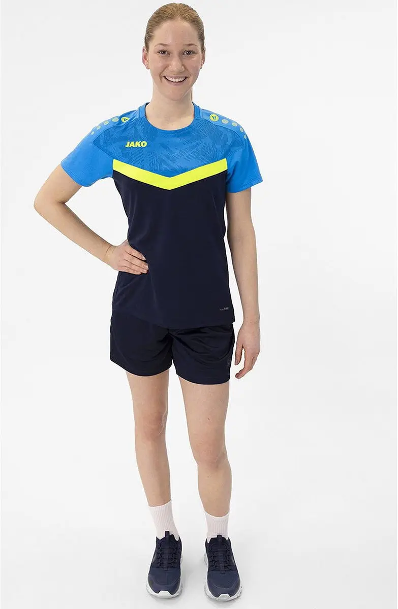 JAKO Iconic T-Shirt Dames 36 - Marine