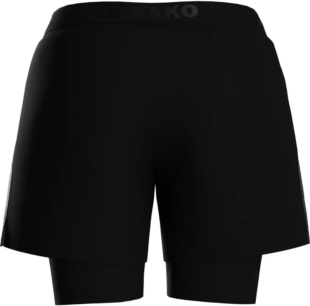 Jako Power 2-in-1 Short Heren M - Zwart