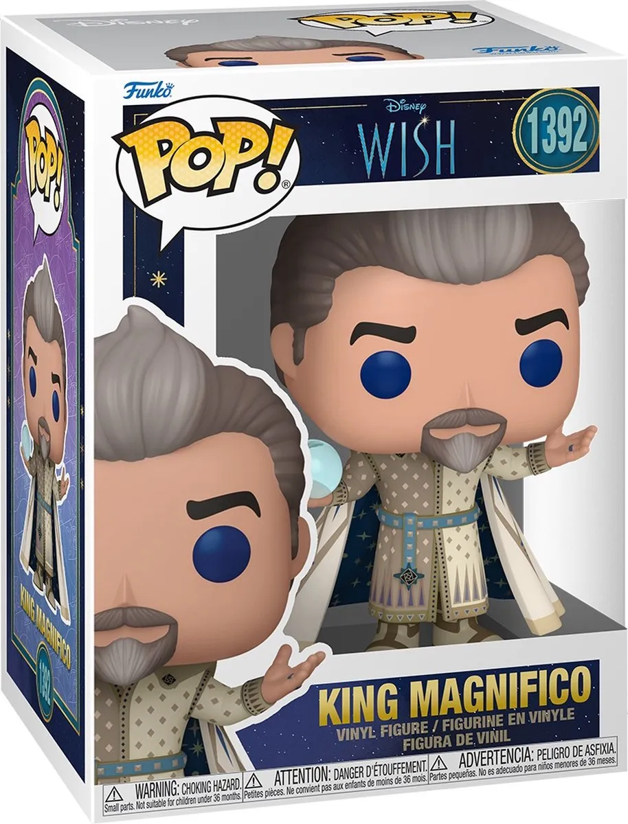 Funko Pop! Wish King Magnifico 72422 - Disney Figuur - Multicolor