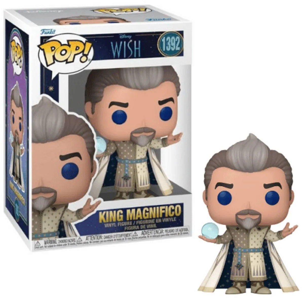 Funko Pop! Wish King Magnifico 72422 - Disney Figuur - Multicolor - afbeelding 6 van 6