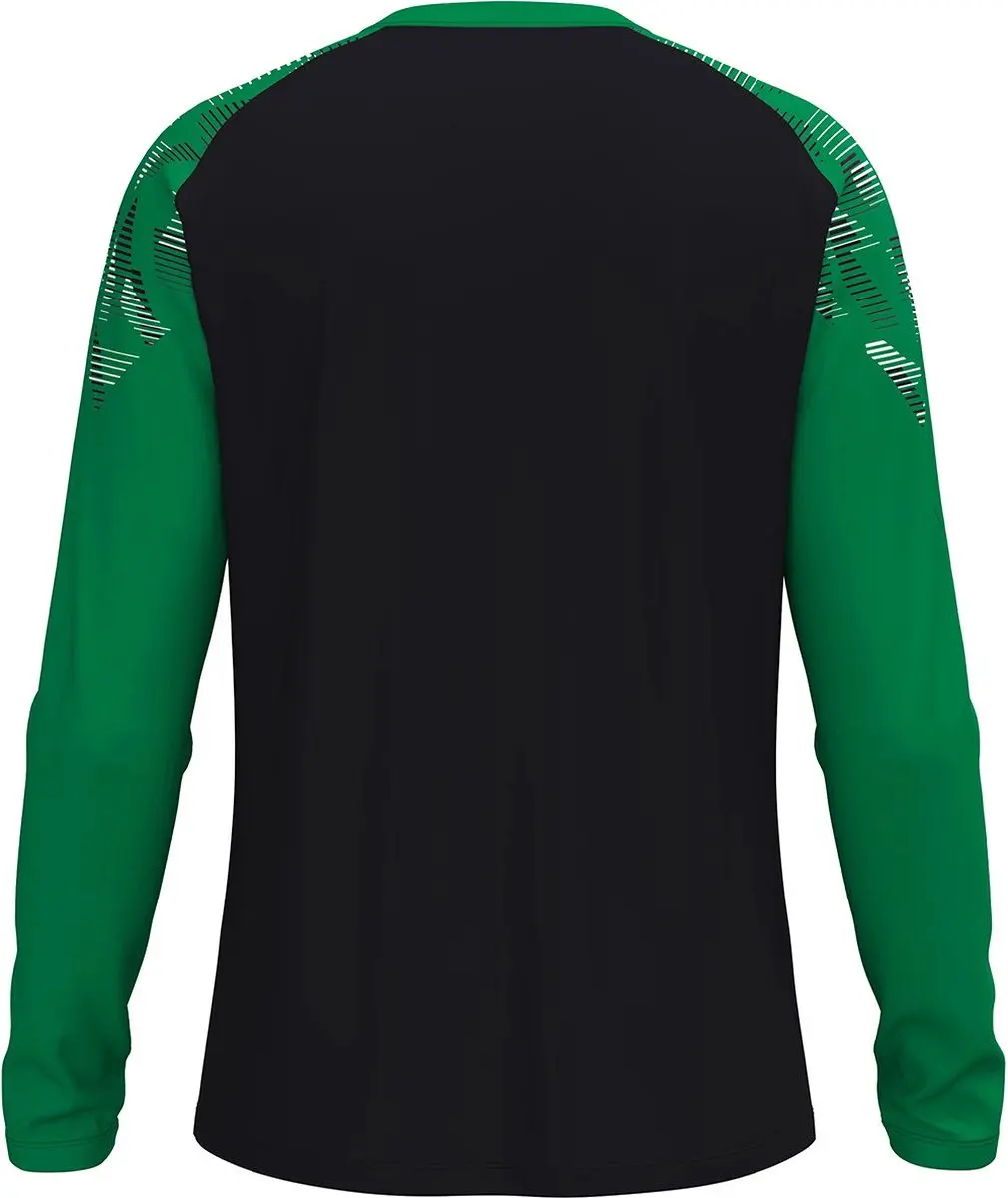 Jako Sonic Longsleeve Heren - Zwart/ Groen S