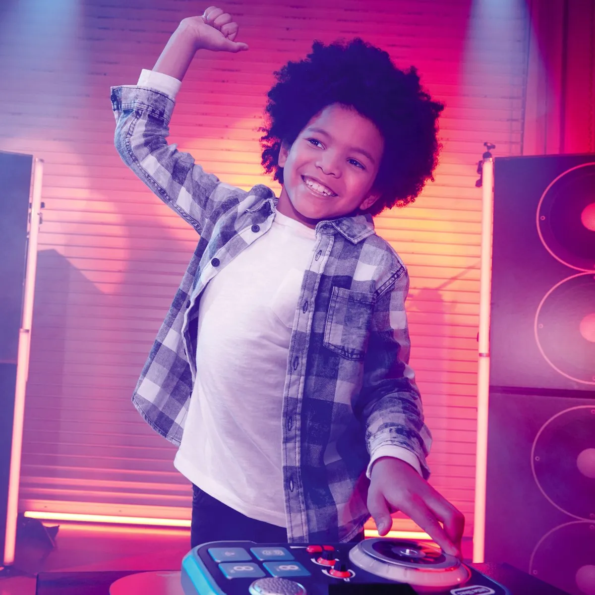 Little Tikes My Real Jam DJ-Mixer Draaitafel - Blauw/Zwart