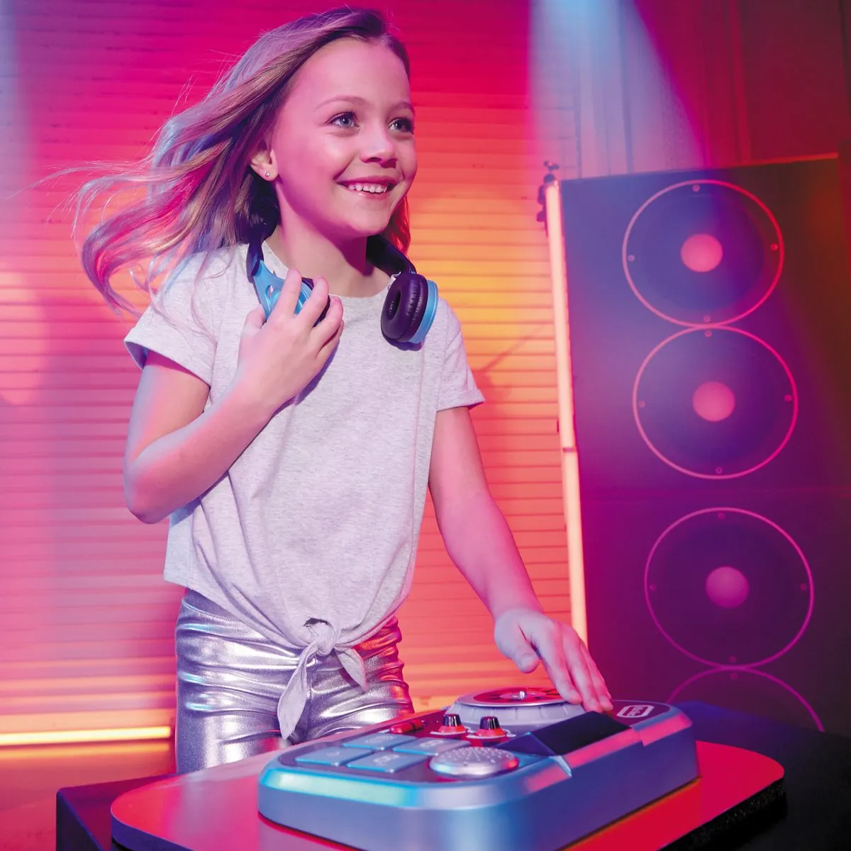 Little Tikes My Real Jam DJ-Mixer Draaitafel - Blauw/Zwart