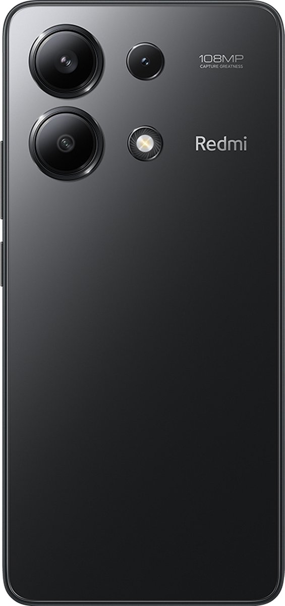 Xiaomi Redmi Note 13 4G - 6GB/128GB - Midnight Zwart