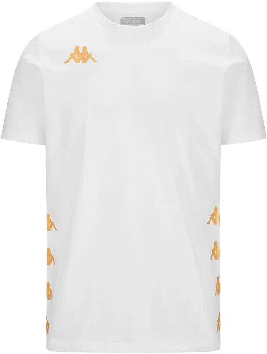 Kappa Giovo T-shirt Met Korte Mouwen Wit 12 Years Kinderen