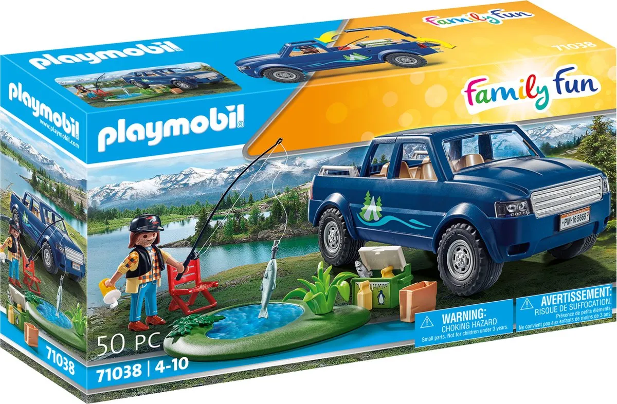 Playmobil Vissen met Pick-up P-71038