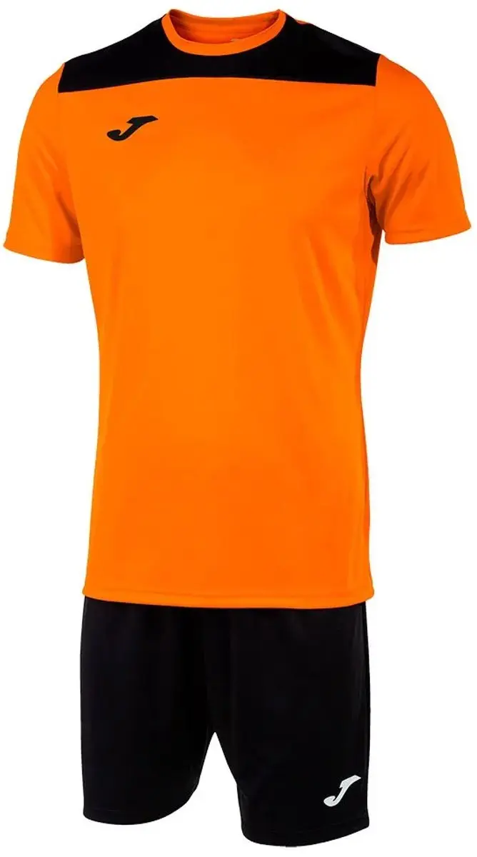 Joma Phoenix Ii Korte Mouw Set Oranje 5-6 Years Kinderen