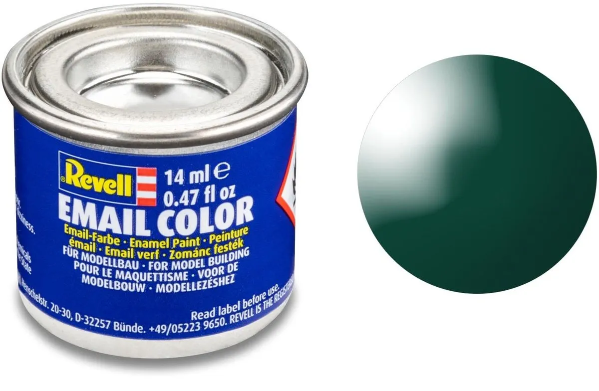 Revell Enamel Verf #62 Moss Green Gloss 14ml
