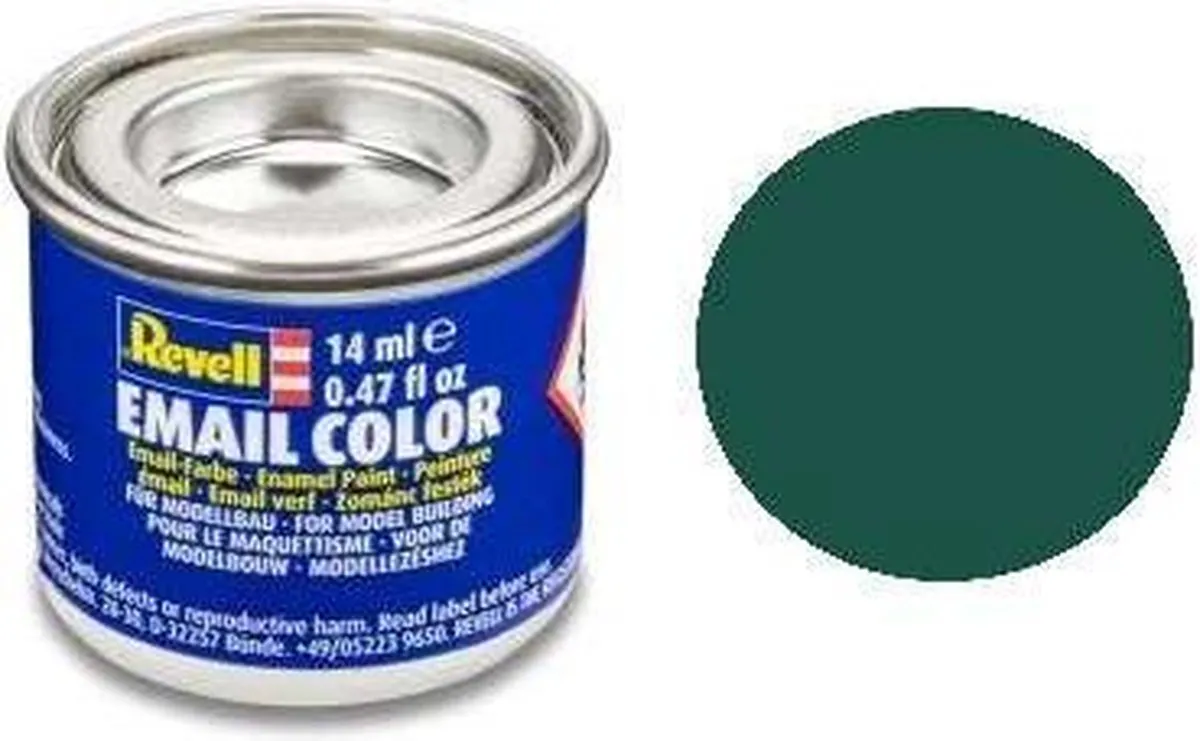 Revell Enamel Verf #62 Moss Green Gloss 14ml
