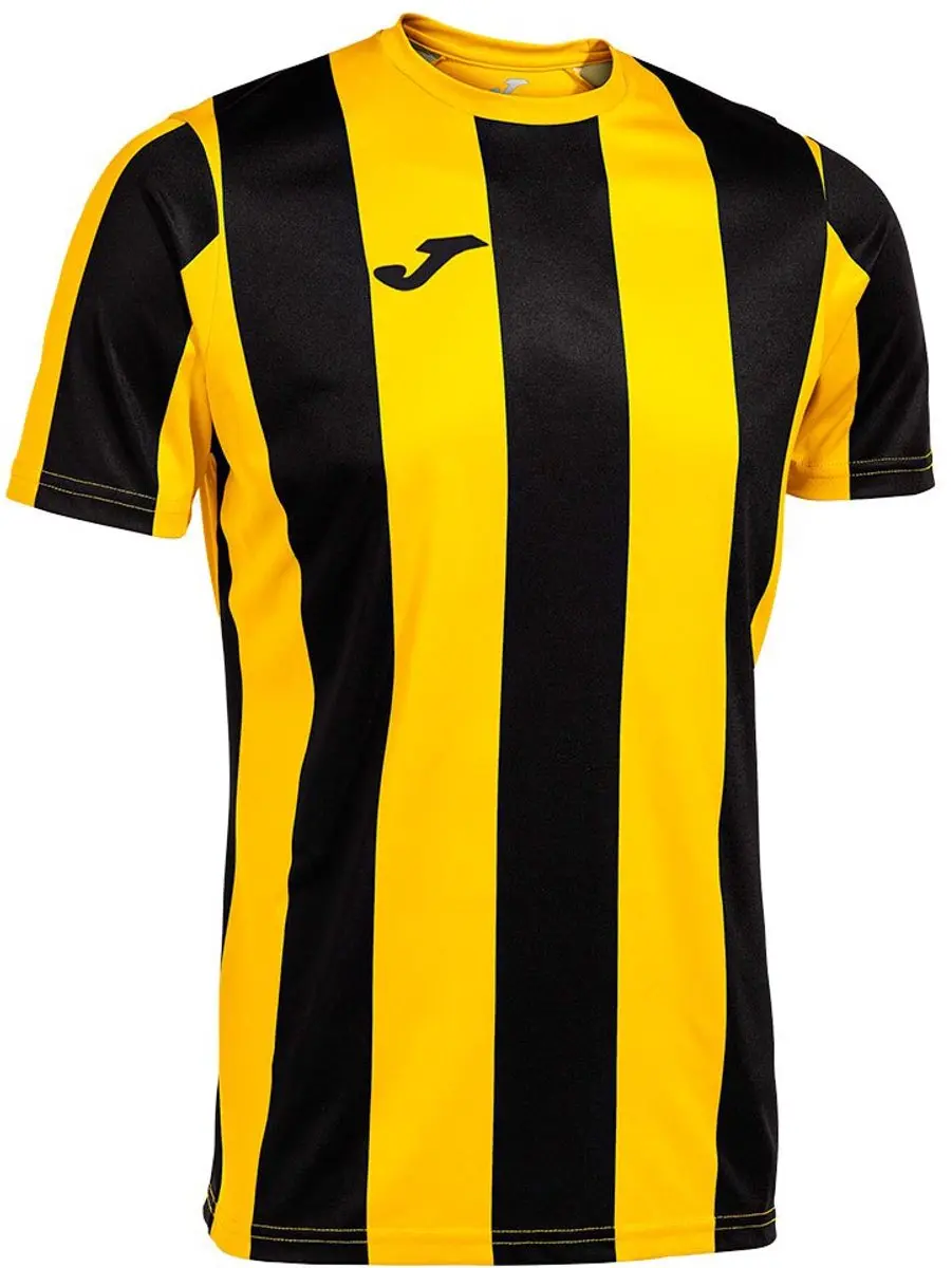 Joma Inter Classic T-shirt Met Korte Mouwen Geel,Zwart S Man