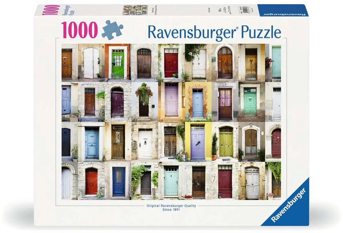 Ravensburger Beautiful Doors in the Provence Puzzel - 1000 Stuks