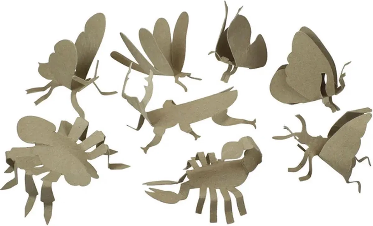 PlayMais Mosaic 3D Insecten Versieren - 24 Stuks