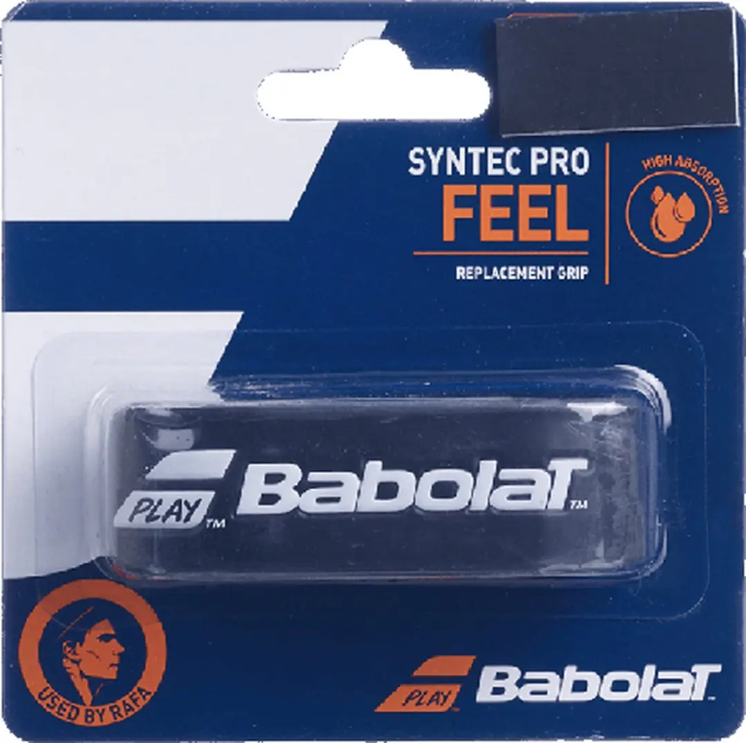 Babolat Syntec Pro Feel Tennisgrip - Zwart/Wit