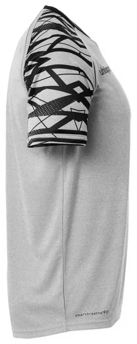 Uhlsport Goal 25 Shirt Heren - Donkergrijs/Zwart M