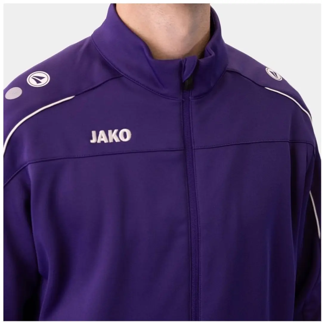 Jako Classico Vrijetijdsvest Heren - Paars L