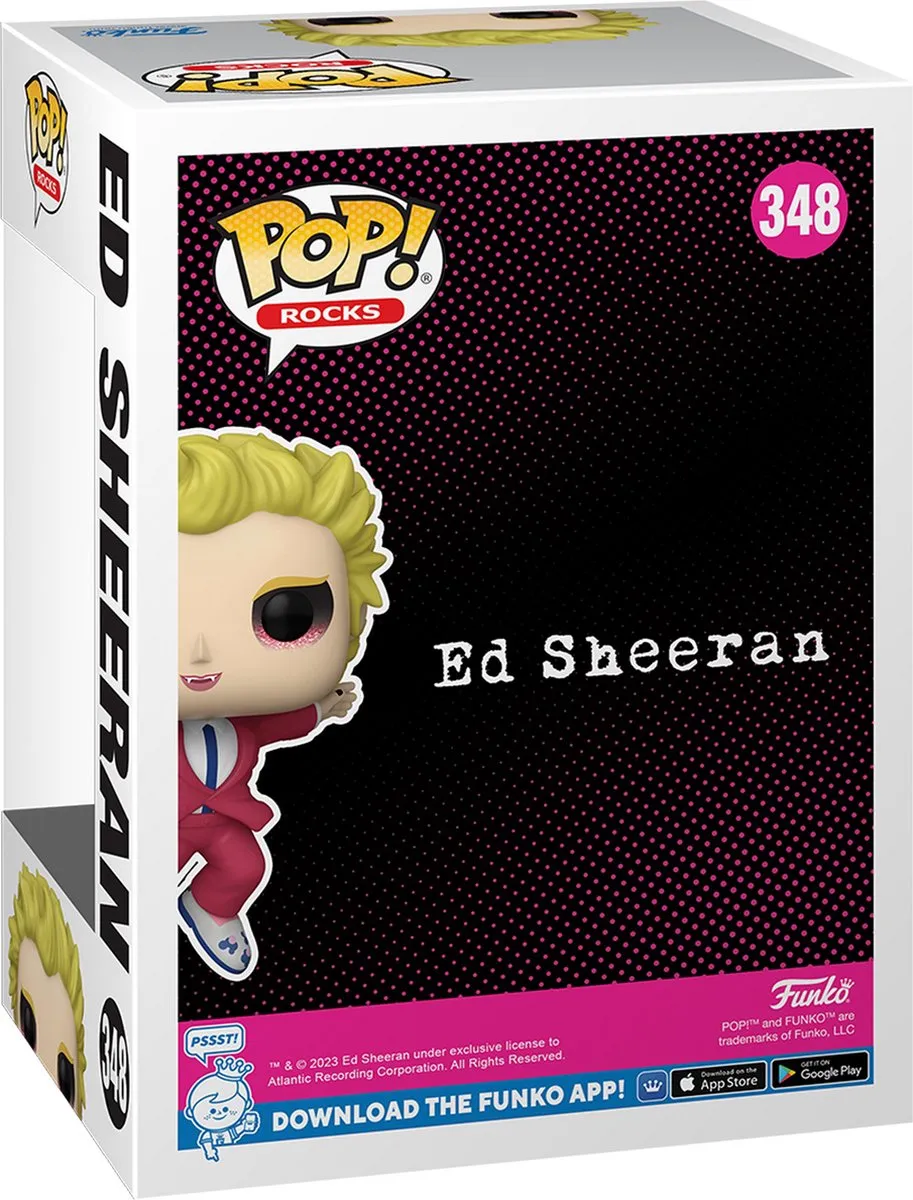 Funko Pop! Ed Sheeran Rocks! Vinyl Figur 348
