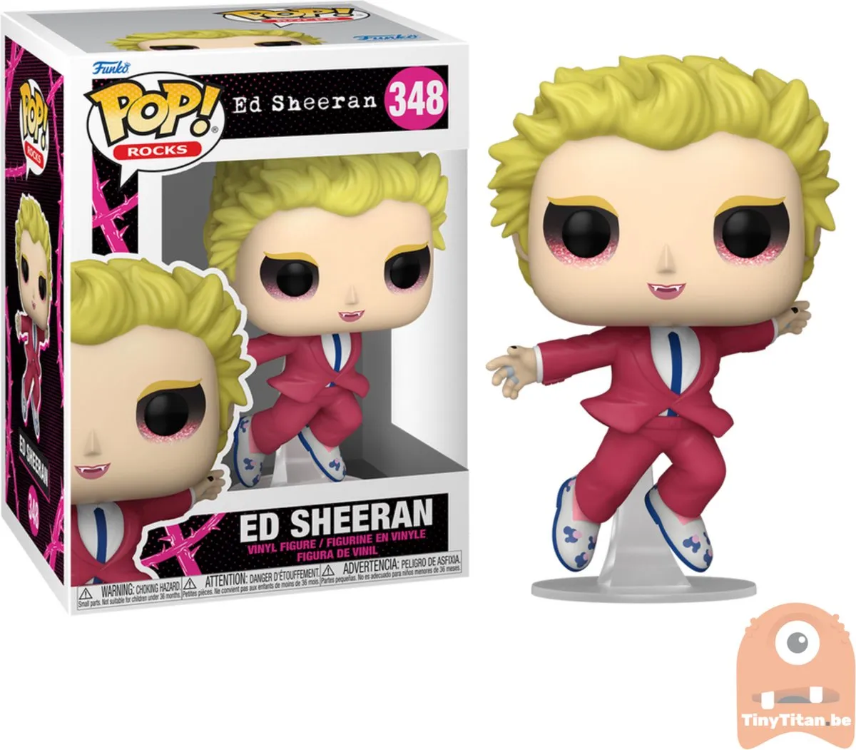Funko Pop! Ed Sheeran Rocks! Vinyl Figur 348 - afbeelding 6 van 6