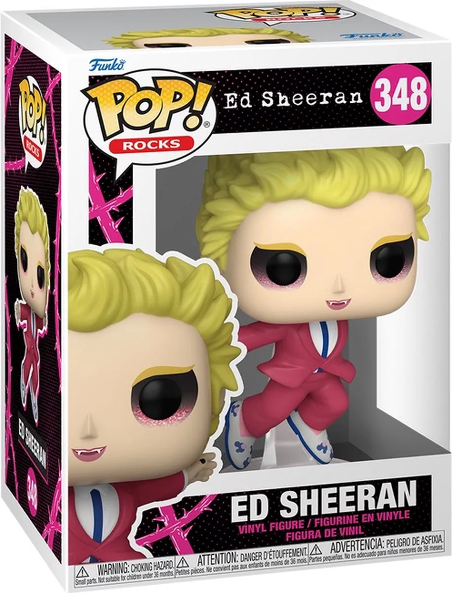 Funko Pop! Ed Sheeran Rocks! Vinyl Figur 348