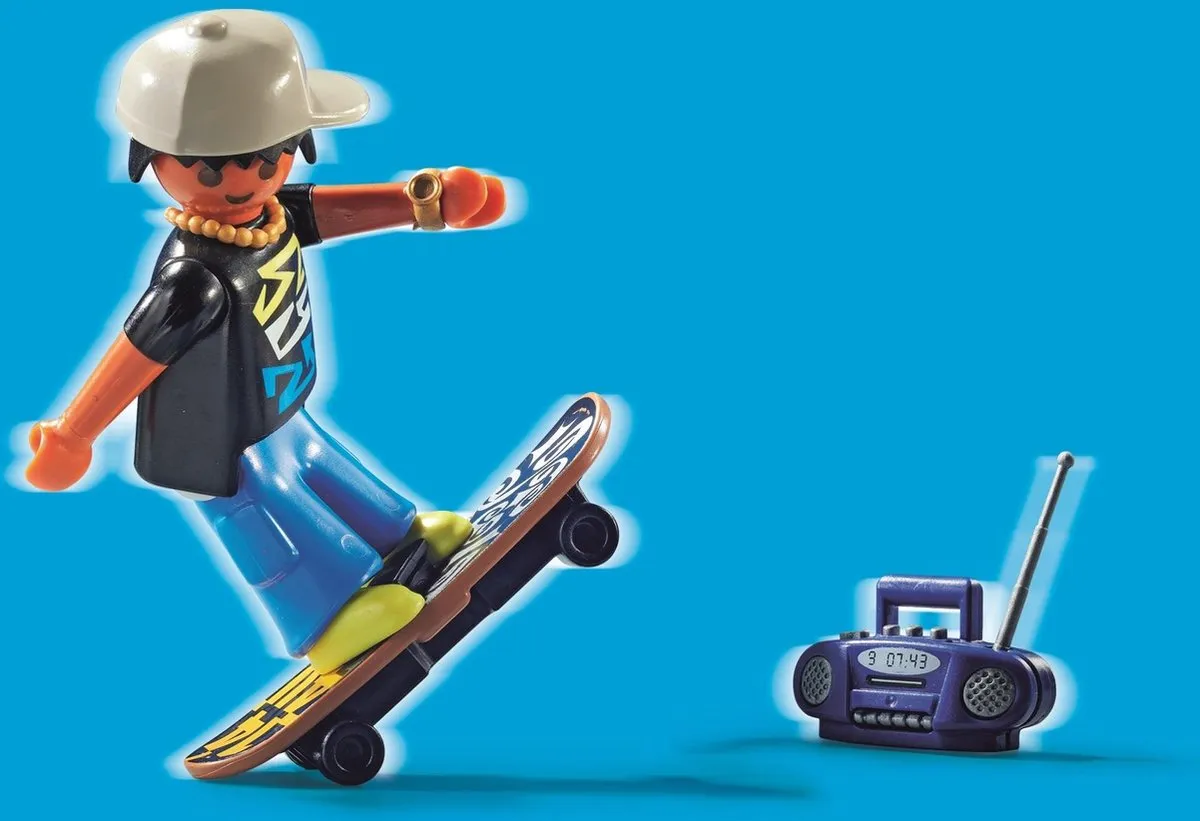 Playmobil Skating Grounds 70168 - Multicolor