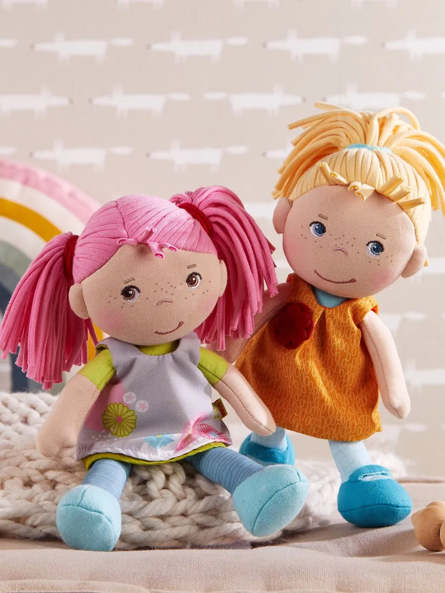 Haba Beatrice Knuffelpop 20cm - Multicolor