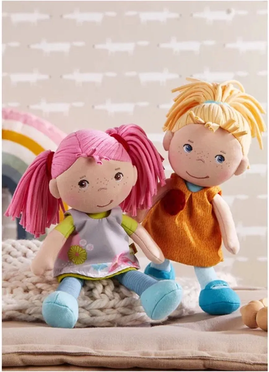 Haba Beatrice Knuffelpop 20cm - Multicolor