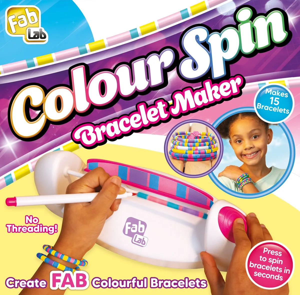 Goliath Colourspin Armbandmaker - Multikleur - 15 Stuks